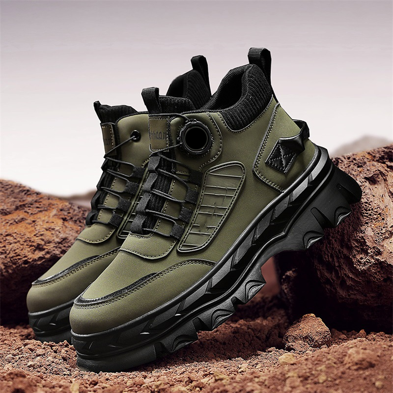 Elias | Retro-Herrenstiefel mit dicken Sohlen