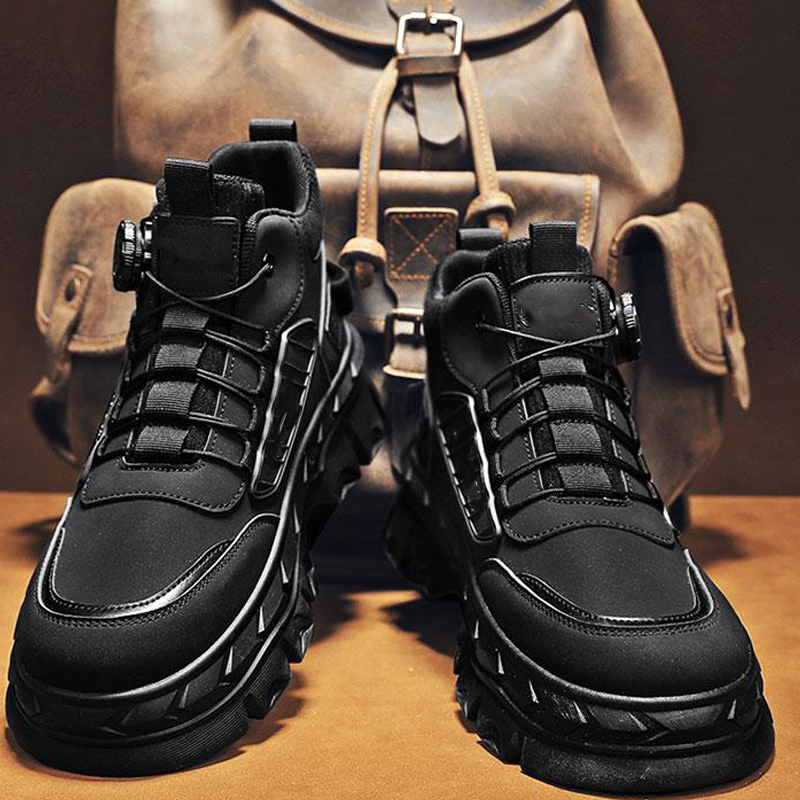 Elias | Retro-Herrenstiefel mit dicken Sohlen