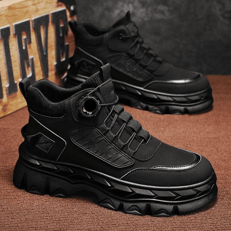 Elias | Retro-Herrenstiefel mit dicken Sohlen