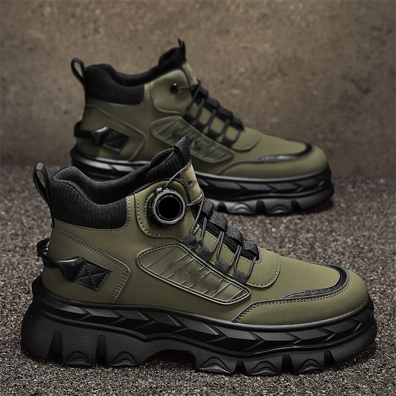 Elias | Retro-Herrenstiefel mit dicken Sohlen