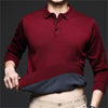 Ryan | Winterpullover für Herren, mit Revers & elegant