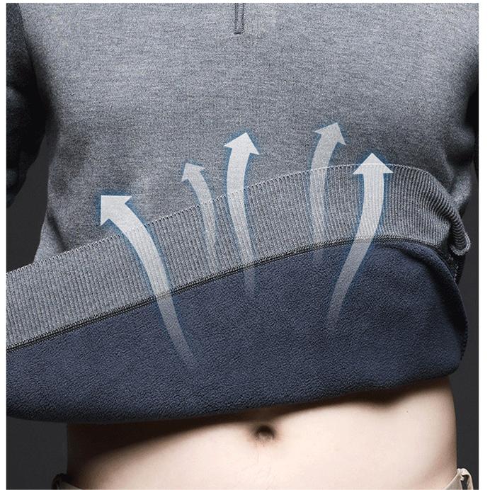 Ryan | Winterpullover für Herren, mit Revers & elegant