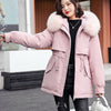 Xenia | Damen Parka mit Fleecekapuze