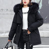 Xenia | Damen Parka mit Fleecekapuze