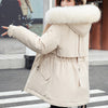 Xenia | Damen Parka mit Fleecekapuze
