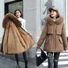 Xenia | Damen Parka mit Fleecekapuze
