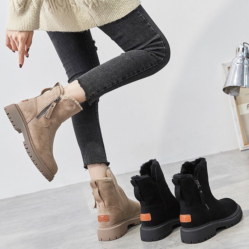 Renata | Damen-Winter-Fleece-Stiefel, stilvoll & rutschfest