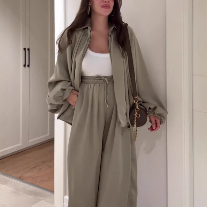 Haine | Übergroßes Set aus Jacke und Hose