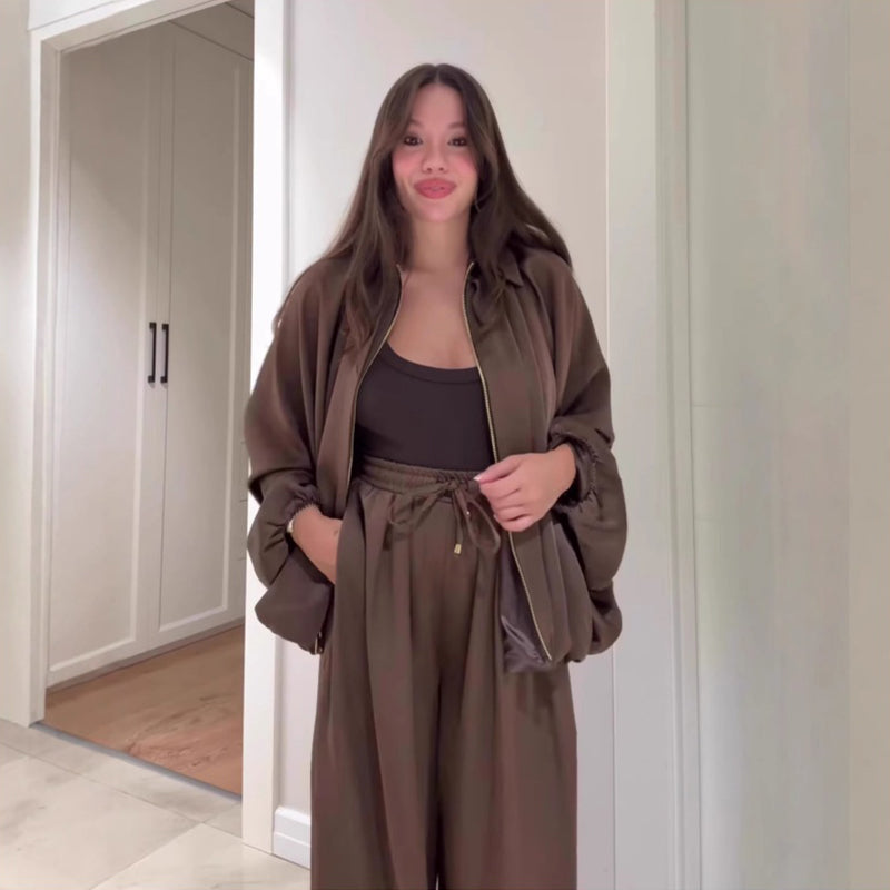 Haine | Übergroßes Set aus Jacke und Hose