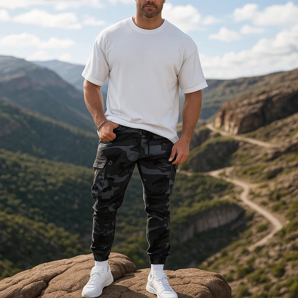 Ronan | Hochwertige Camouflage-Hose