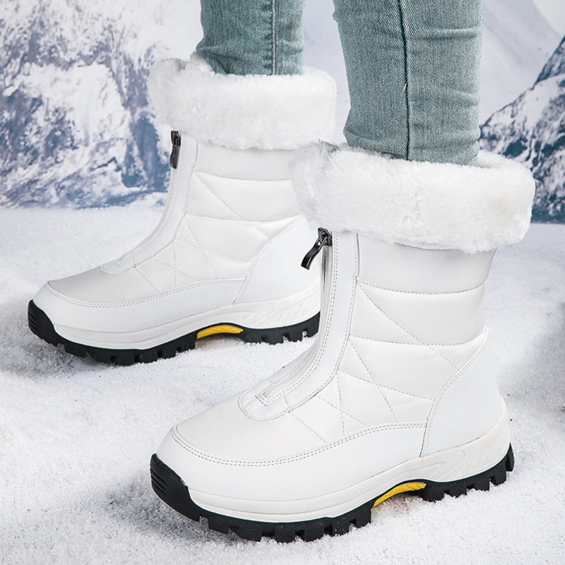 Giarha | Warm gefütterte Schneestiefel mit Reißverschluss