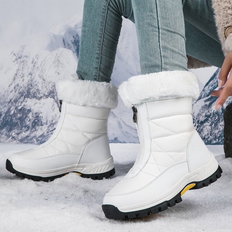 Giarha | Warm gefütterte Schneestiefel mit Reißverschluss