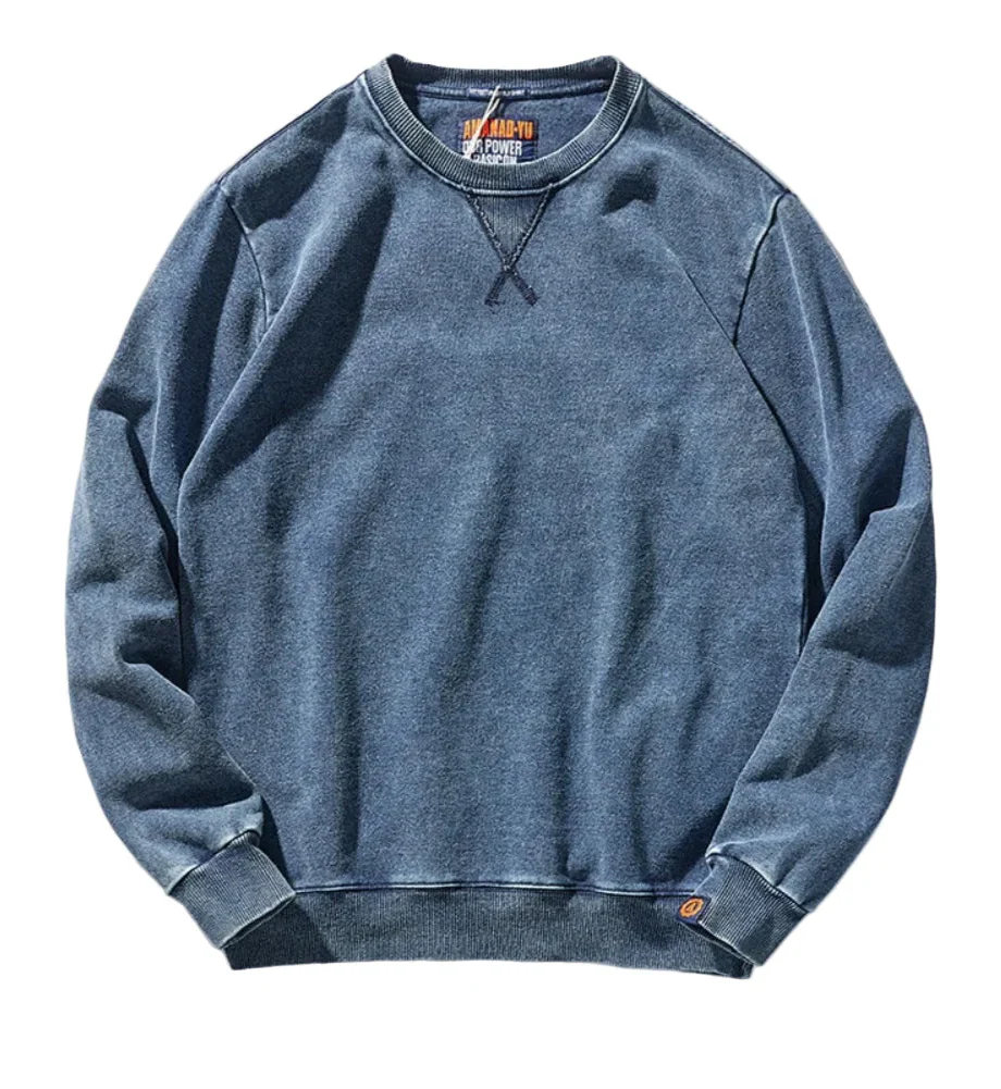 Ethan | Eleganter Baumwoll-Amerikanischer Pullover