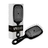 UNbrush | das sanfteste Entwirren! | 50% RABATT HEUTE! - hair brush - Schwarz