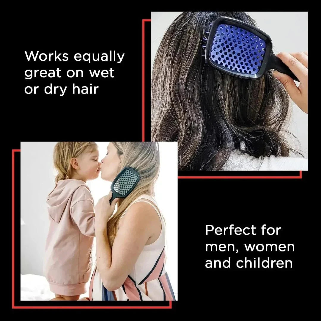 UNbrush | das sanfteste Entwirren! | 50% RABATT HEUTE! - hair brush - Rosa