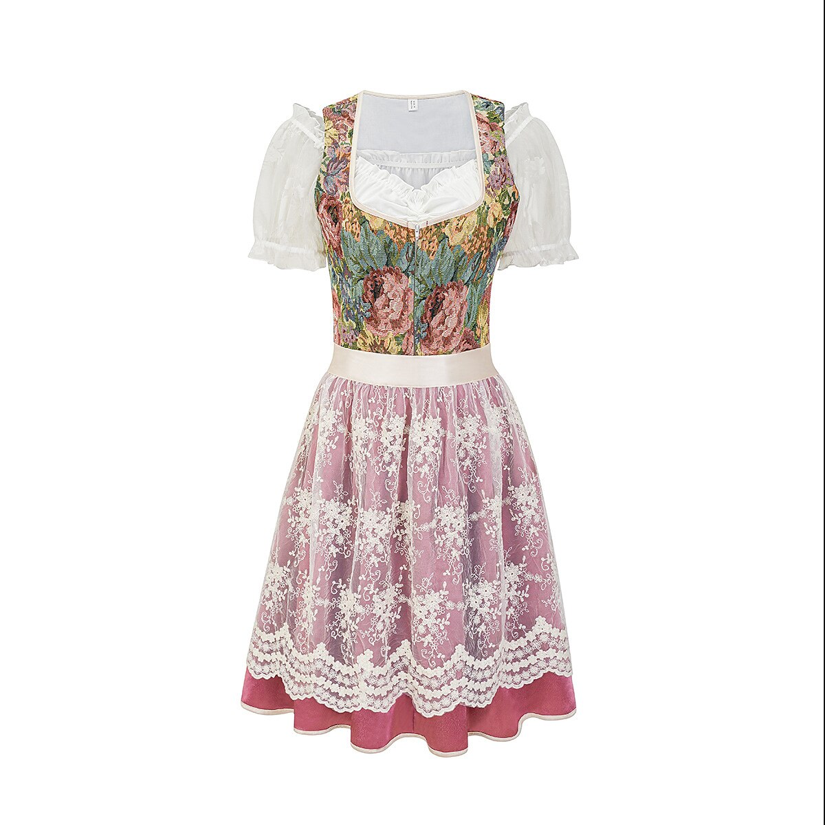 Traditionelles deutsches Damen-Dirndl Kostüm fürs Oktoberfest
