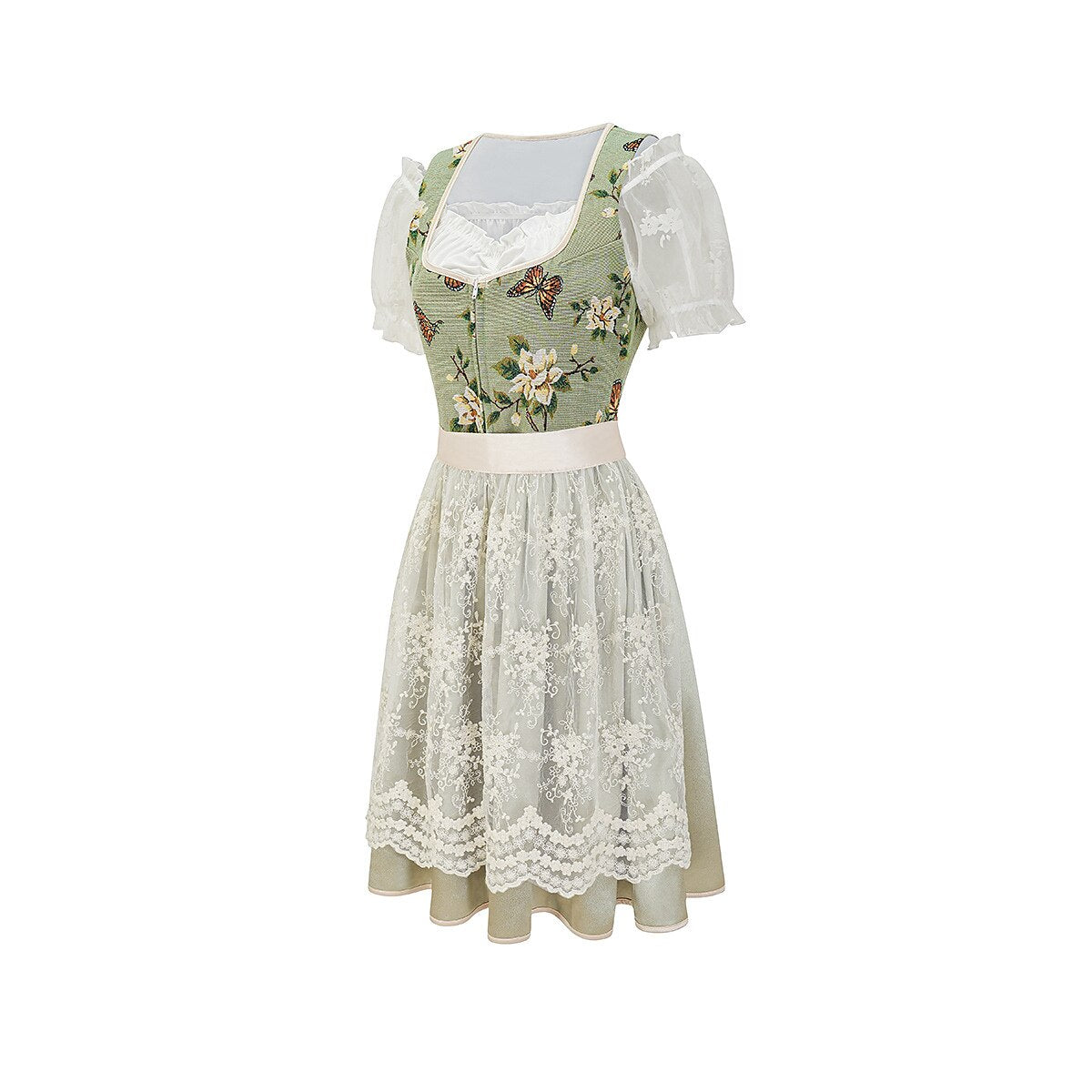 Traditionelles deutsches Damen-Dirndl Kostüm fürs Oktoberfest