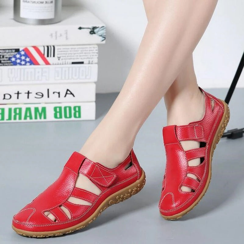 Elvie | Zeitlose Sommersandalen aus hochwertigem Leder