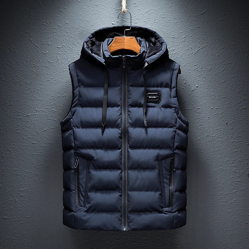 Henry™ | Urban Kapuzen-Weste - Navy / M