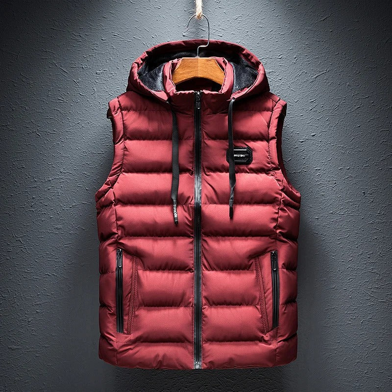 Henry™ | Urban Kapuzen-Weste - Rot / M