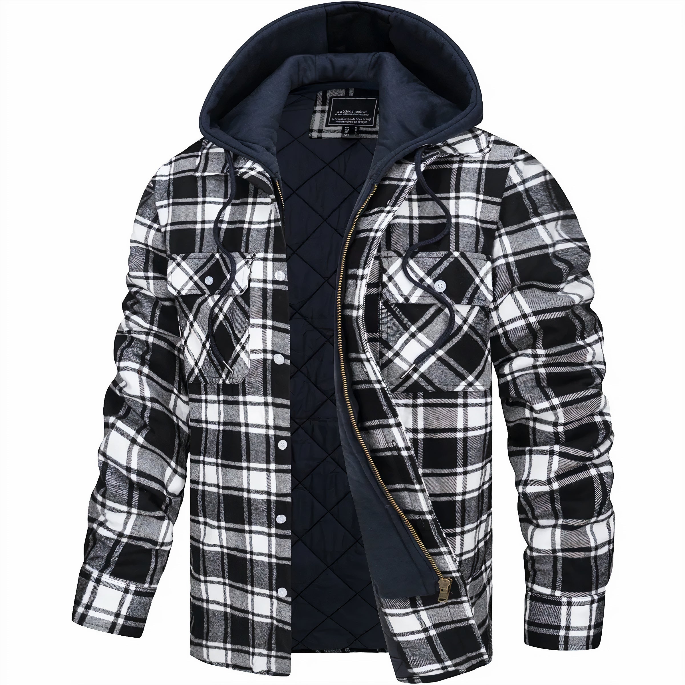 Emil™ | Stilvolle Frühjahrsjacke - Schwarz / S