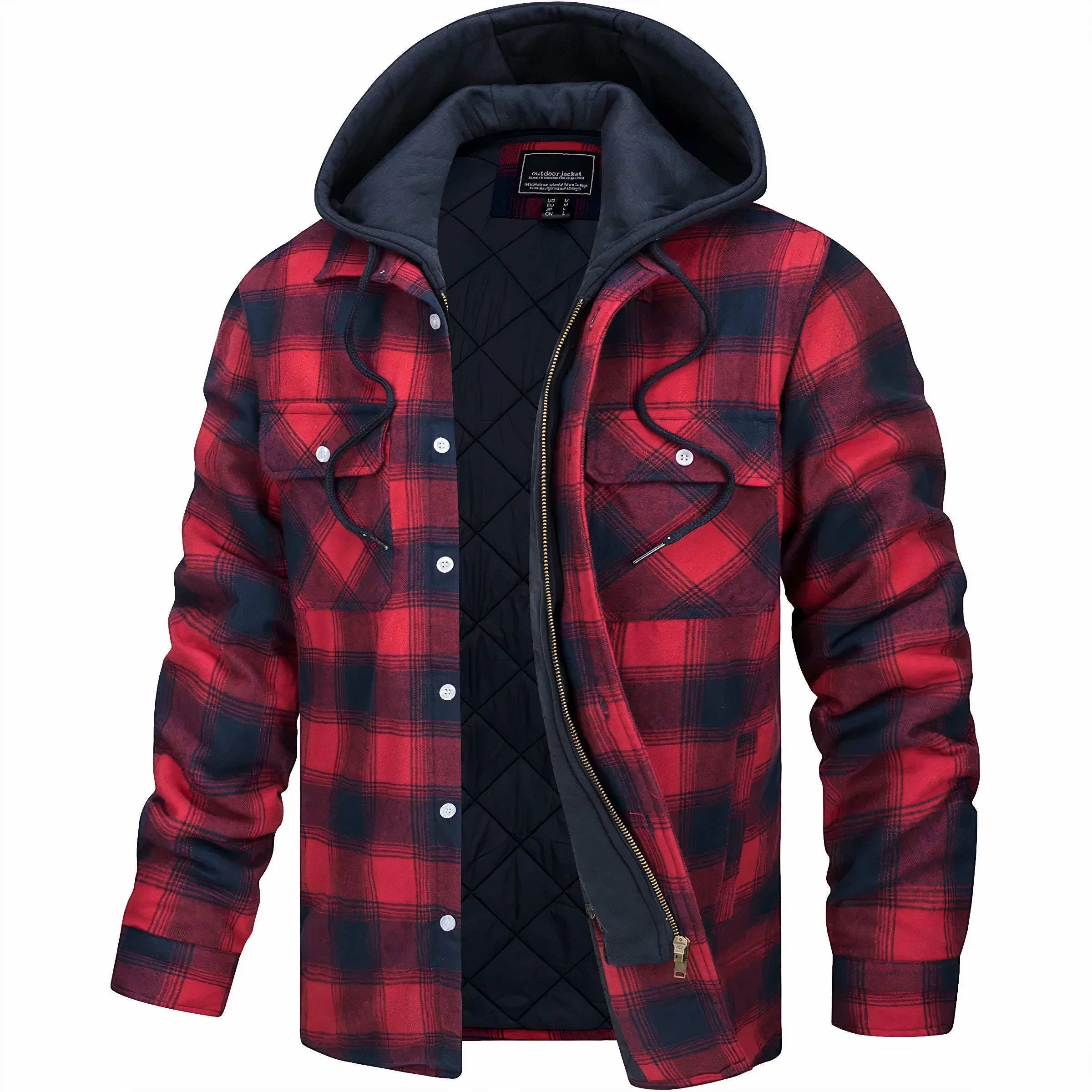 Emil™ | Stilvolle Frühjahrsjacke - Rot / S