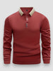 Tony | Luxus-Poloshirt mit langen Ärmeln