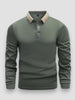 Tony | Luxus-Poloshirt mit langen Ärmeln