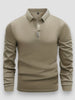 Tony | Luxus-Poloshirt mit langen Ärmeln