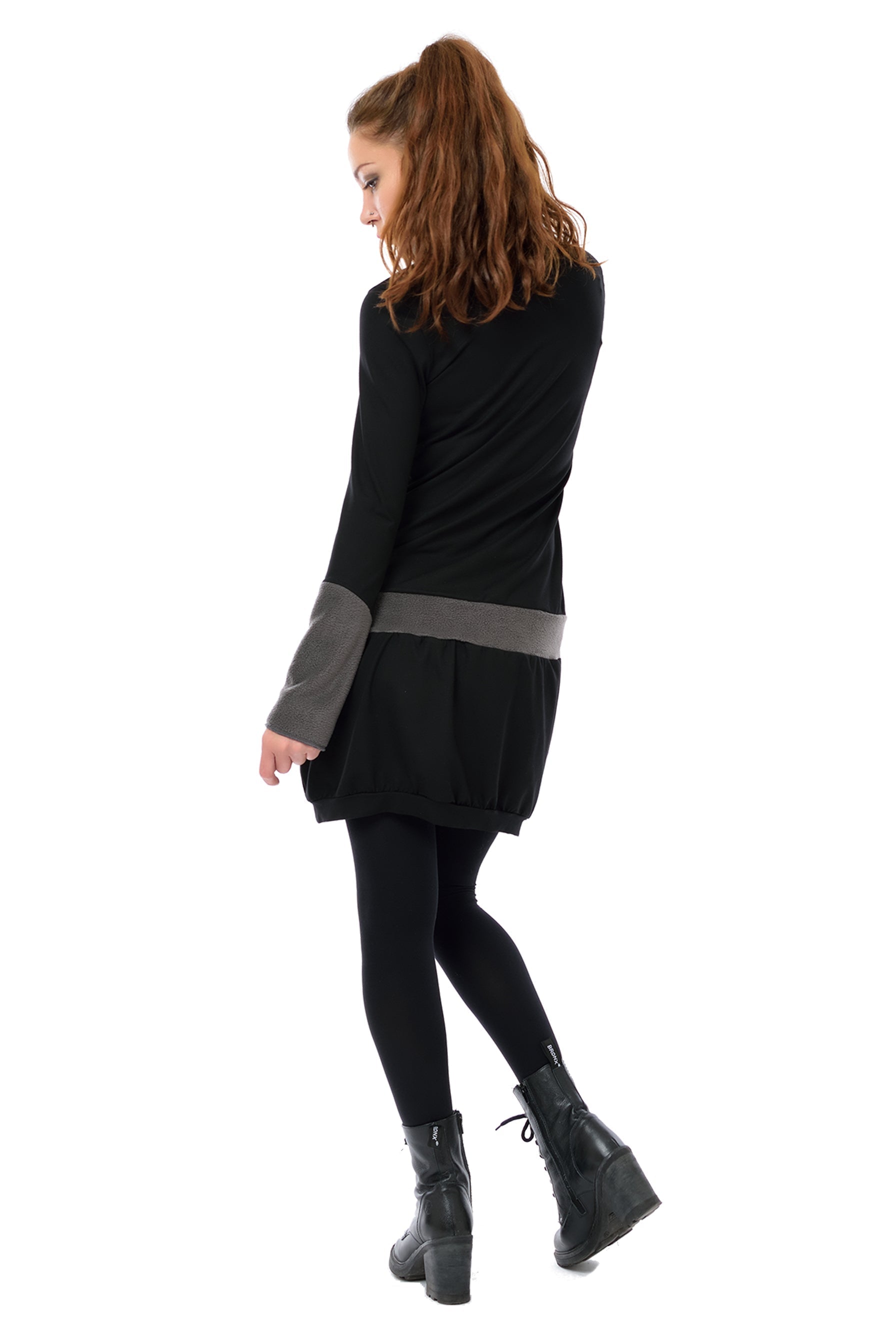 Yolly | Winterkleid mit Fleecekragen