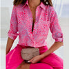Adeline | Elegante Bluse mit Umlegekragen