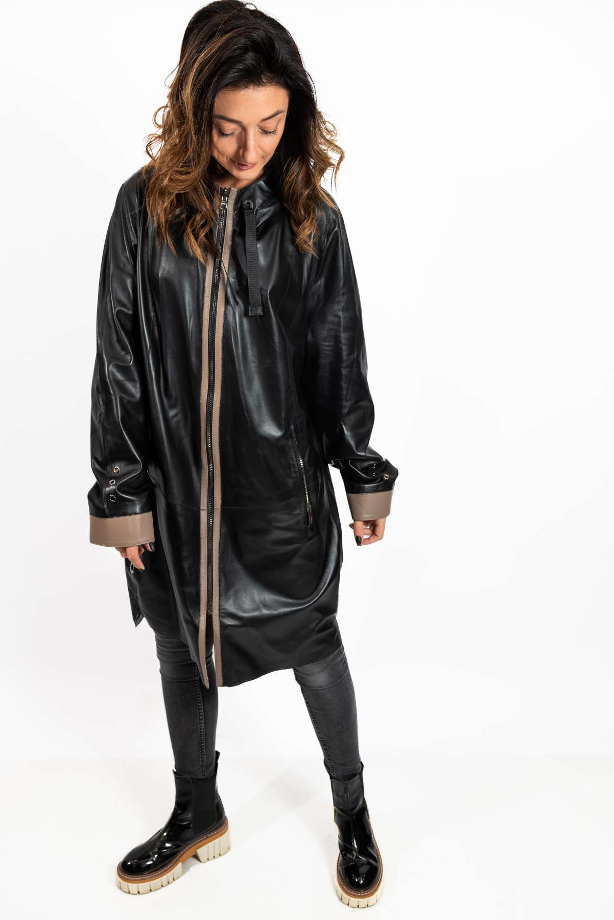 Zhaila | Damen-Lederjacke