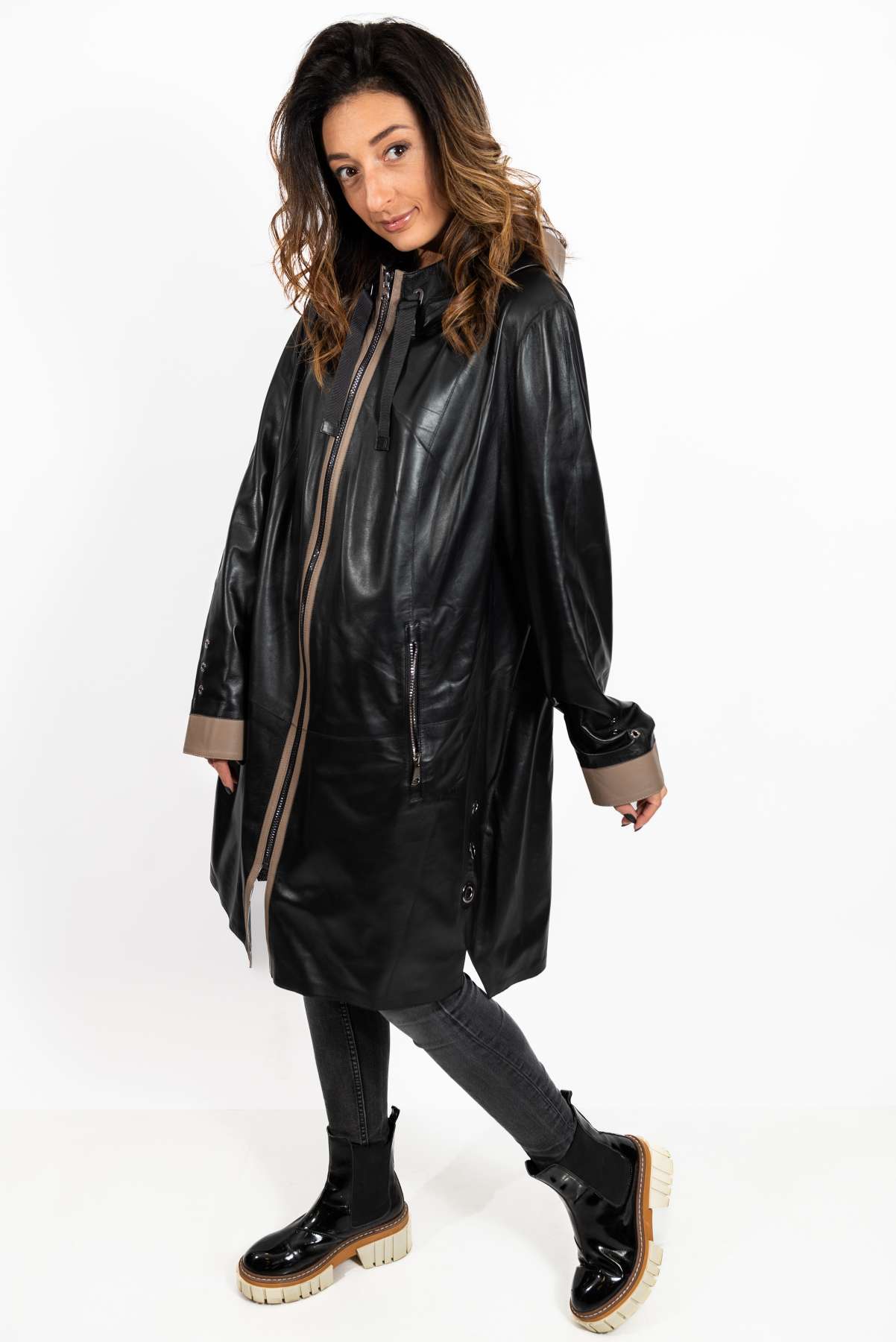 Zhaila | Damen-Lederjacke