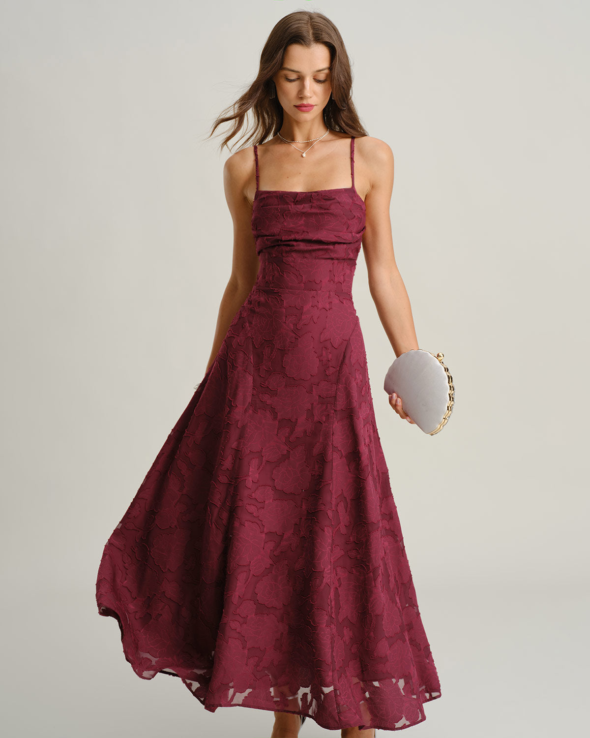 Finley | elegantes Schlupf-Maxikleid für Damen