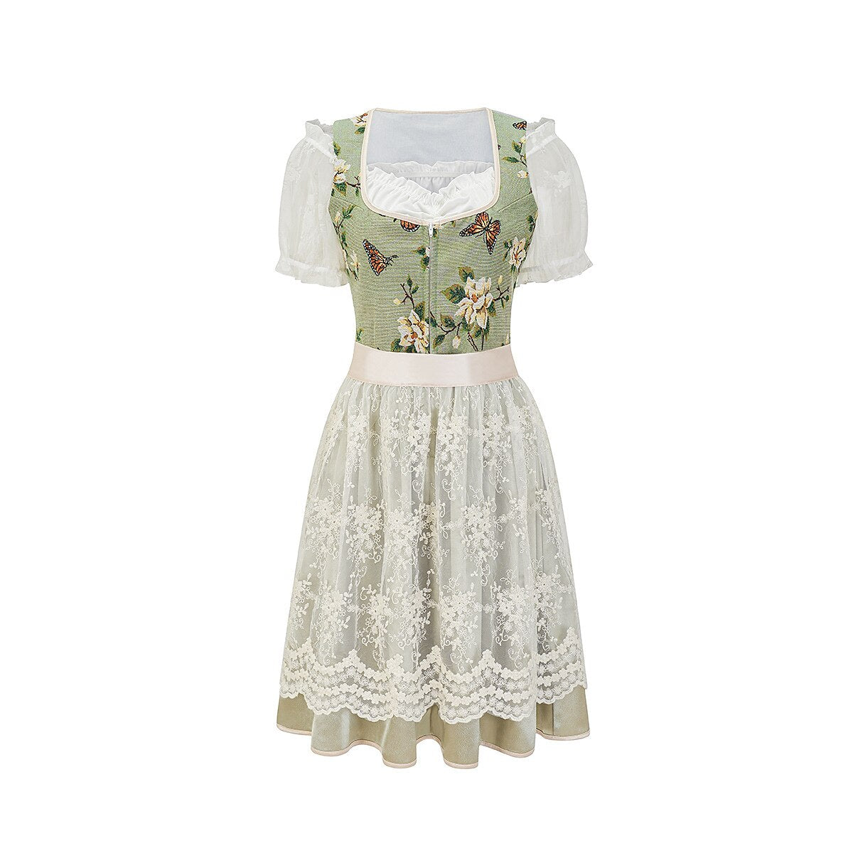 Traditionelles deutsches Damen-Dirndl Kostüm fürs Oktoberfest