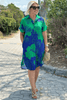 Tabitha | elegantes Kleid mit lebendigem Blumenmuster